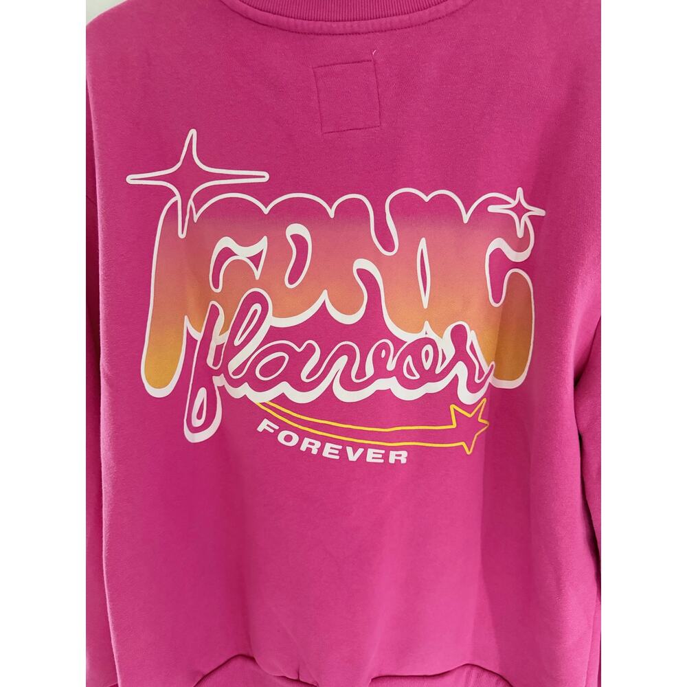 Poppi xTarget Collab Hot Pink “Iconic Flavor Forever”Crewneck Sweatshirt-Size XL - Picture 5 of 7